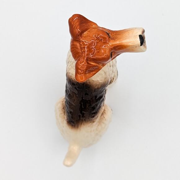 Kingston Pottery England Vintage Hand Painted Airedale Terrier Statue Figurine - Picture 9 of 12